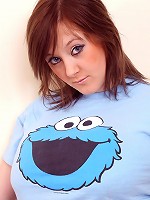 Horny cookie monster shirt cutie